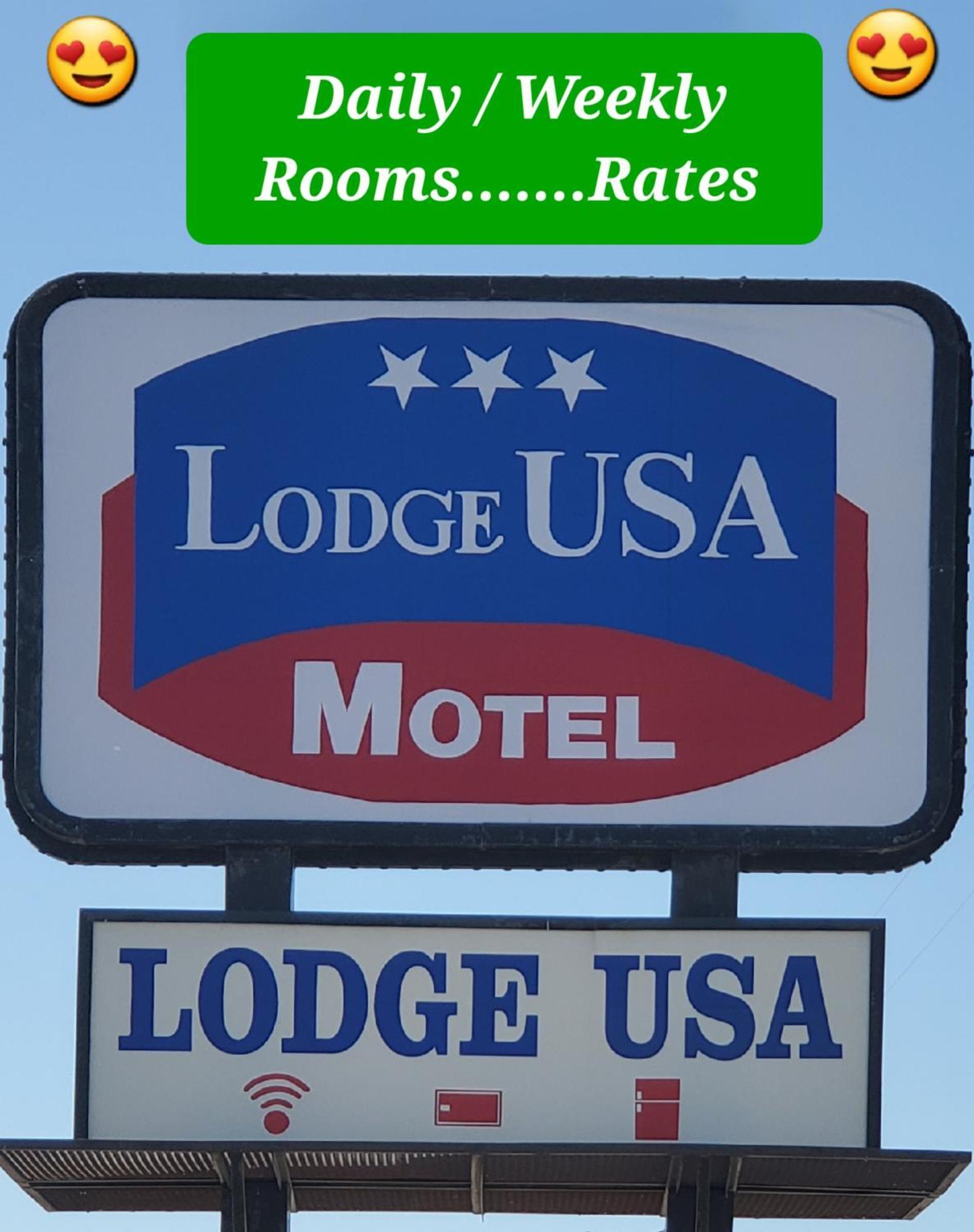 Lodge Usa Motel Guymon Exterior foto